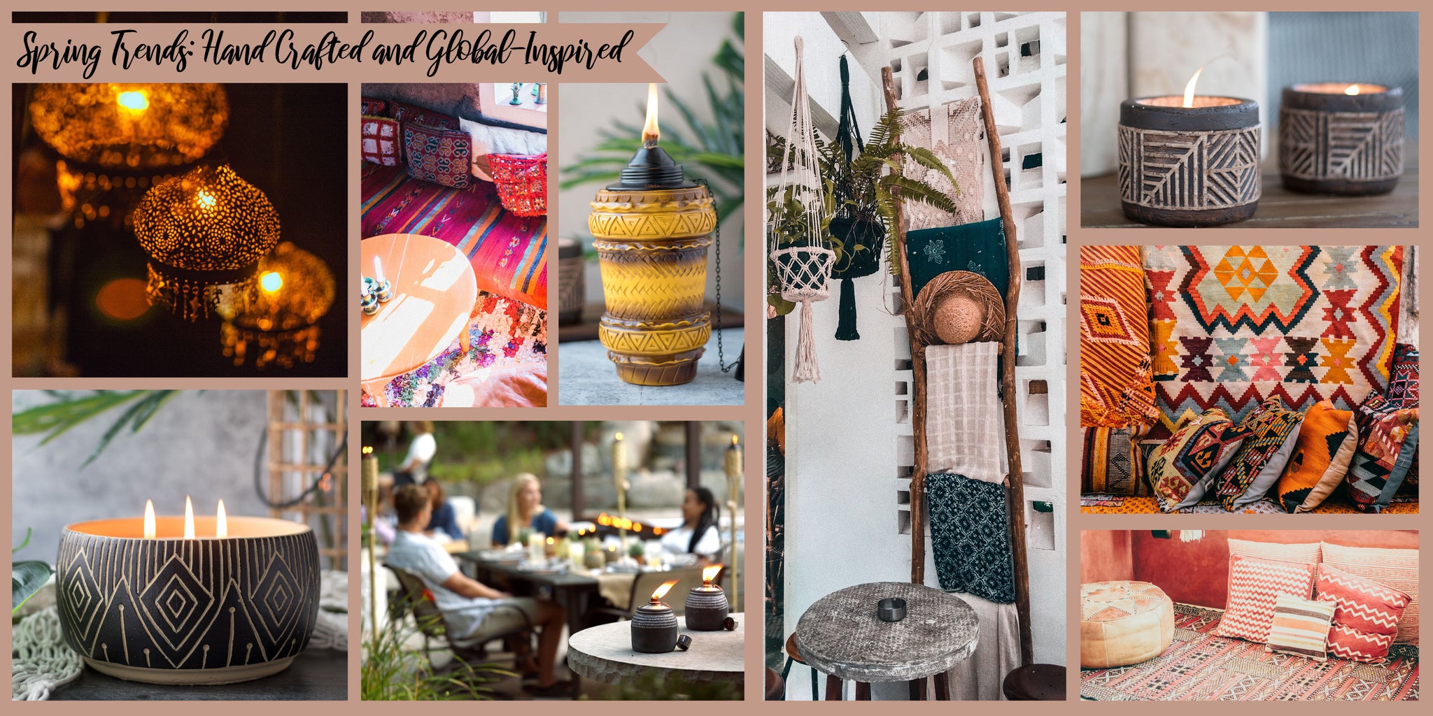 Spring 2021 Outdoor Living Trends: Hand-Crafted and Global-Inspired Textures | Patio Essentials