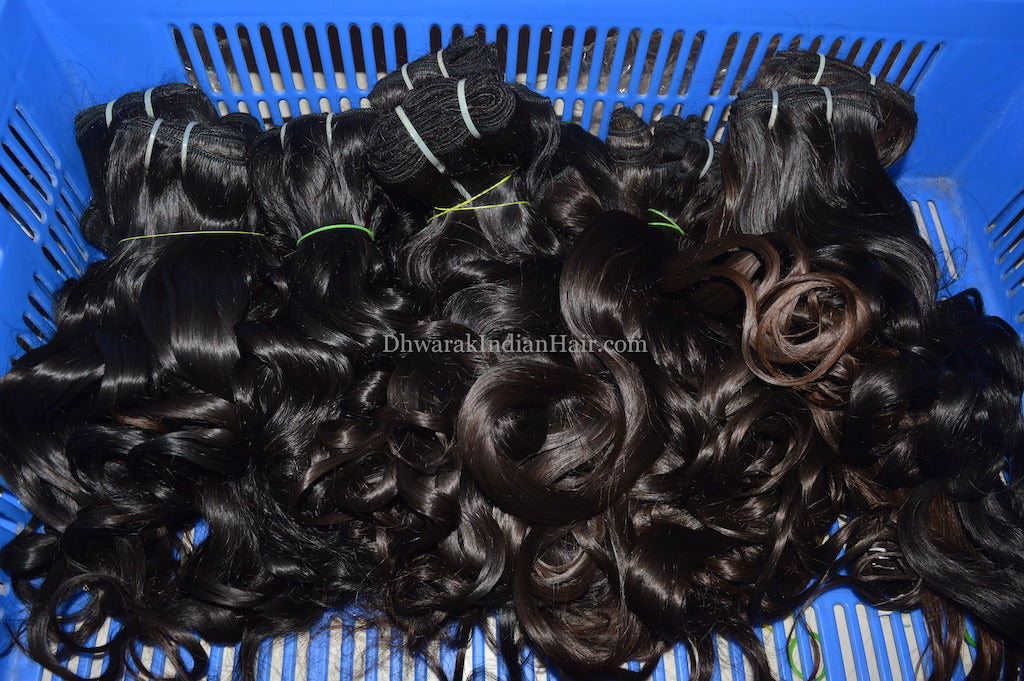 raw human hair bundles