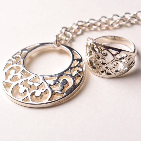 silver plated jewellery