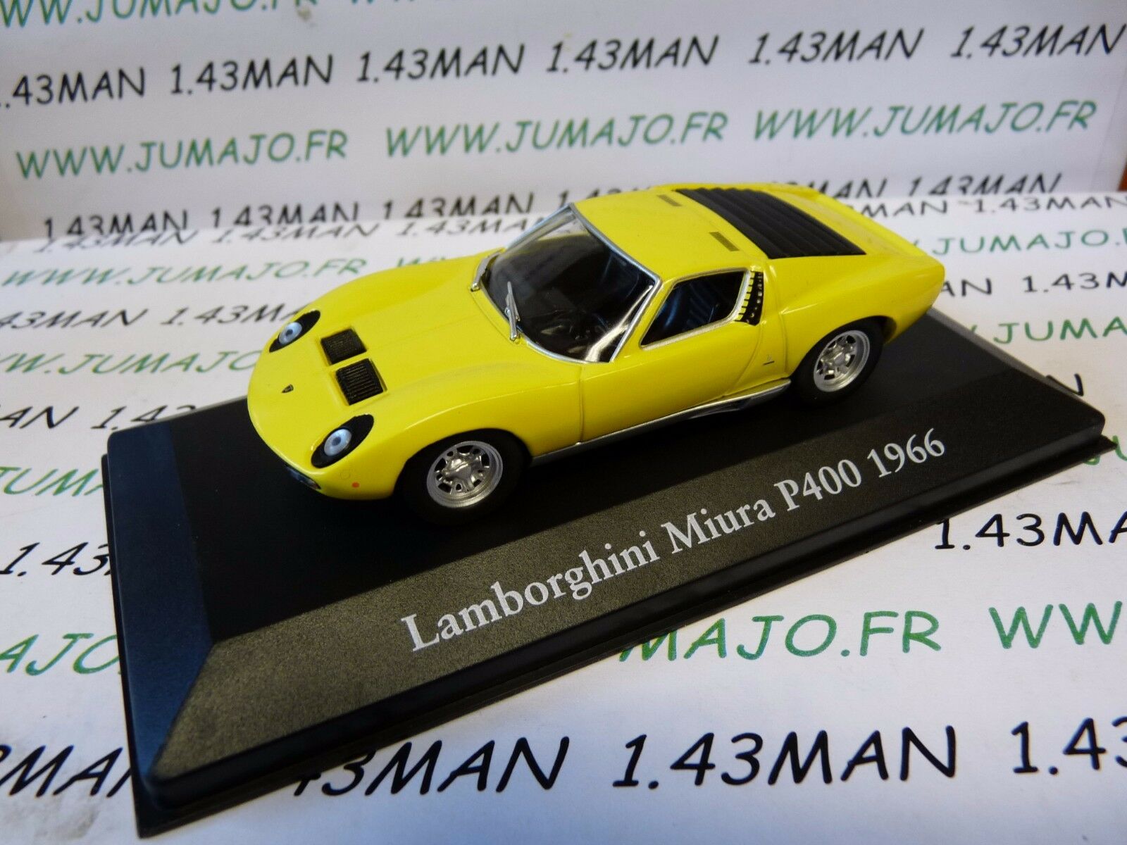 CH7 : Voitures Mythiques Atlas IXO Chapatte : LAMBORGHINI Miura P400 1 –  Jumajo