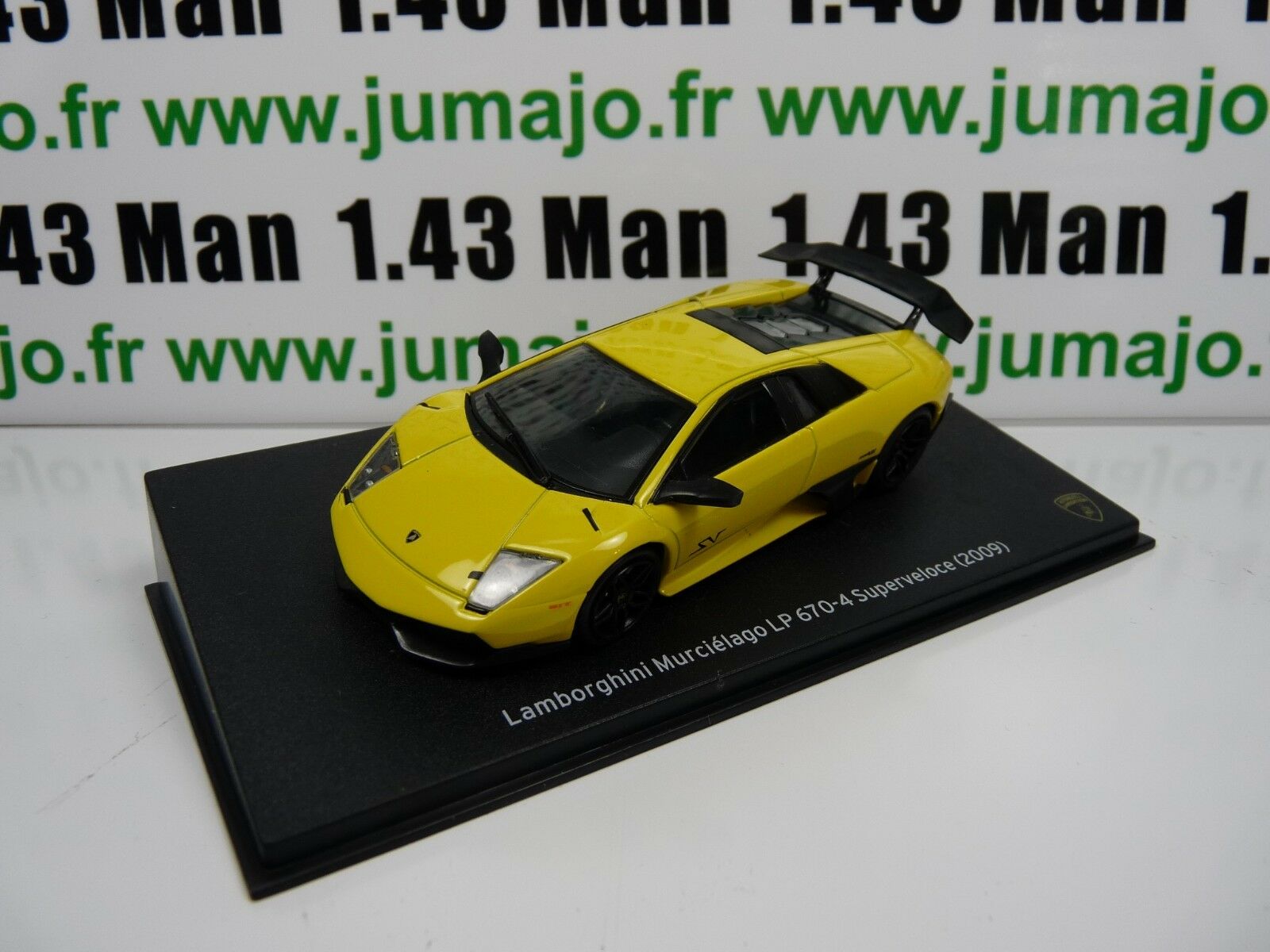 LB3 voiture 1/43 IXO LAMBORGHINI : Murciélago LP 670-4 Superveloce 200 –  Jumajo