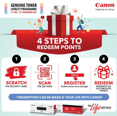 Canon Toner Loyalty Program How to