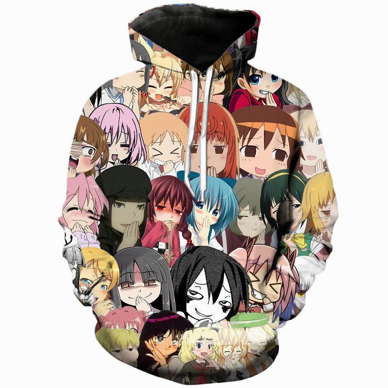 ahegao pizza hoodie