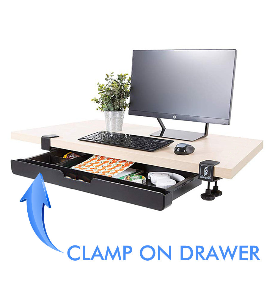 Clamp On Desk Drawer Crescent Creative