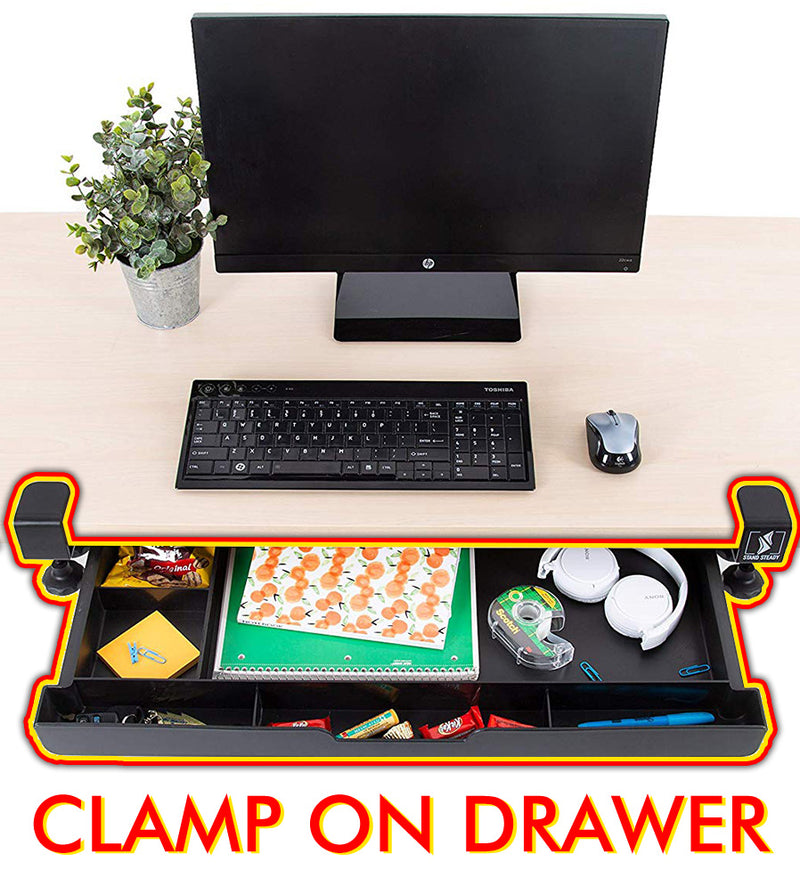 Clamp On Desk Drawer Crescent Creative