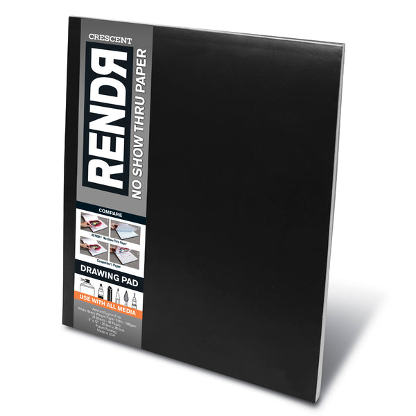 Crescent RendR Softcover Lay Flat Sketchbook - 11 x 8-1/2