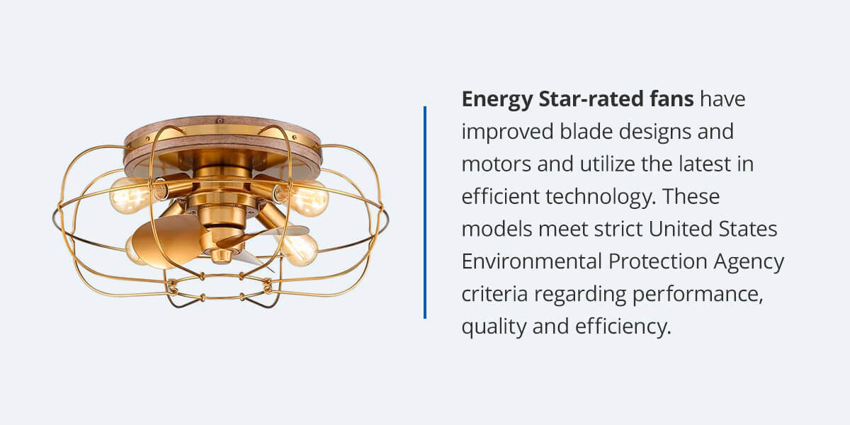 Energy Star Rated Ceiling Fans