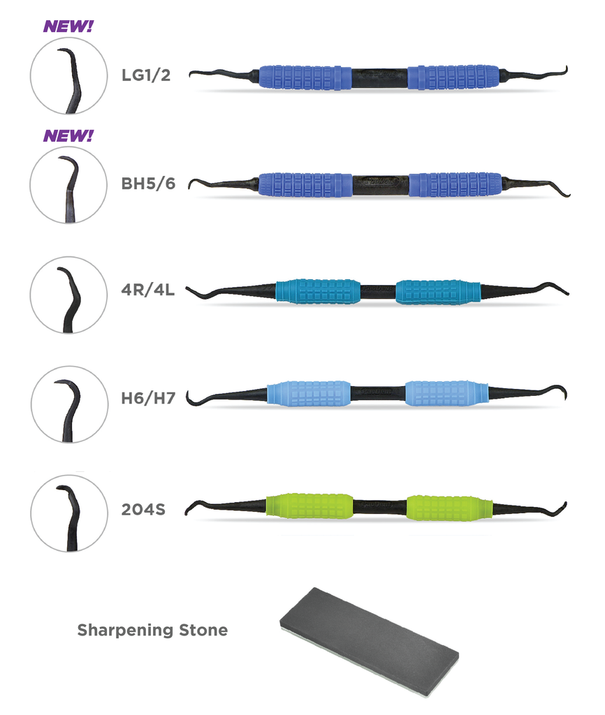 ImplaKlean™ Implant Improved Deplaquer/Scaler Set – PacDent