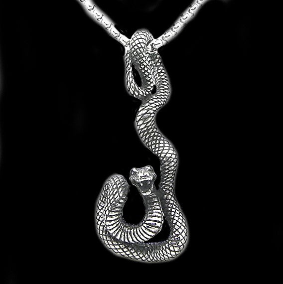 Cuban Black Snake Necklace Medusa Neck Chain Online Celebrity Personality  Clavicle Cold Wind Retro Design Man Woman Jewels