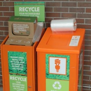 HomeDepot Call2Recycle Boxes