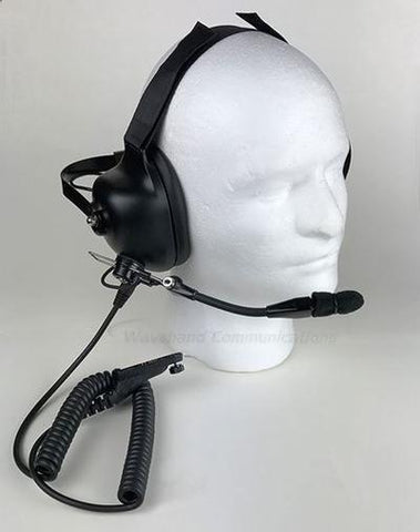 Dubbele muff headset