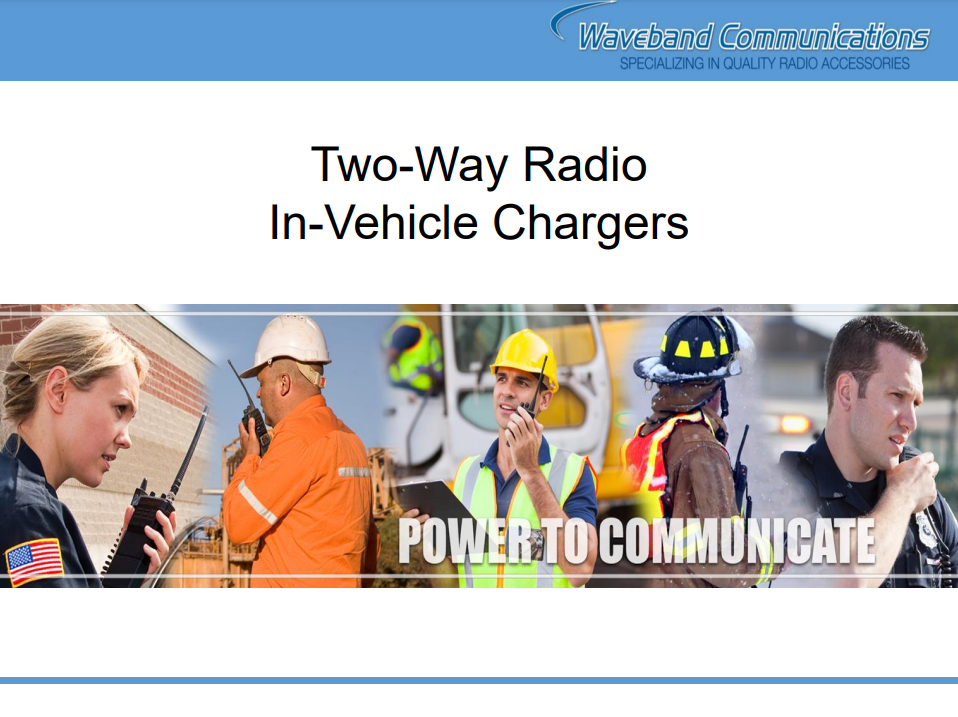 Learn about Waveband In-Vehicle Chargers 
