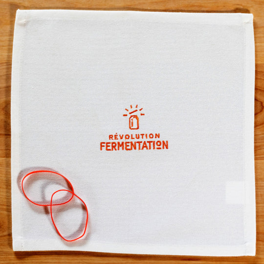 Fermentation Cloth Cover With Rubber Bands
