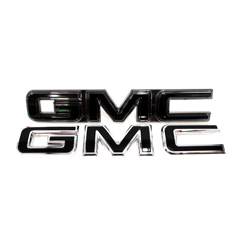 black gmc logo