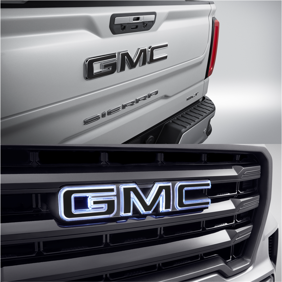 black gmc logo