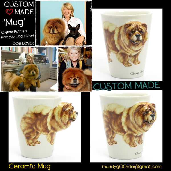 Custom Made Dog Mugs
