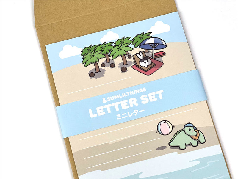 Nohnoh「Beach Day」Letter Set