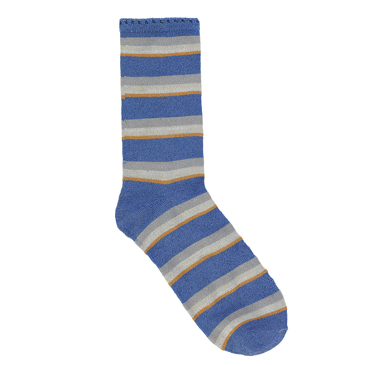 BeckSÃ¶ndergaard Socken Dina Summer Stripe in Light Blue