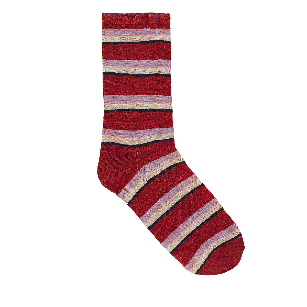 BeckSÃ¶ndergaard Socken Dina Summer Stripe in Red Love