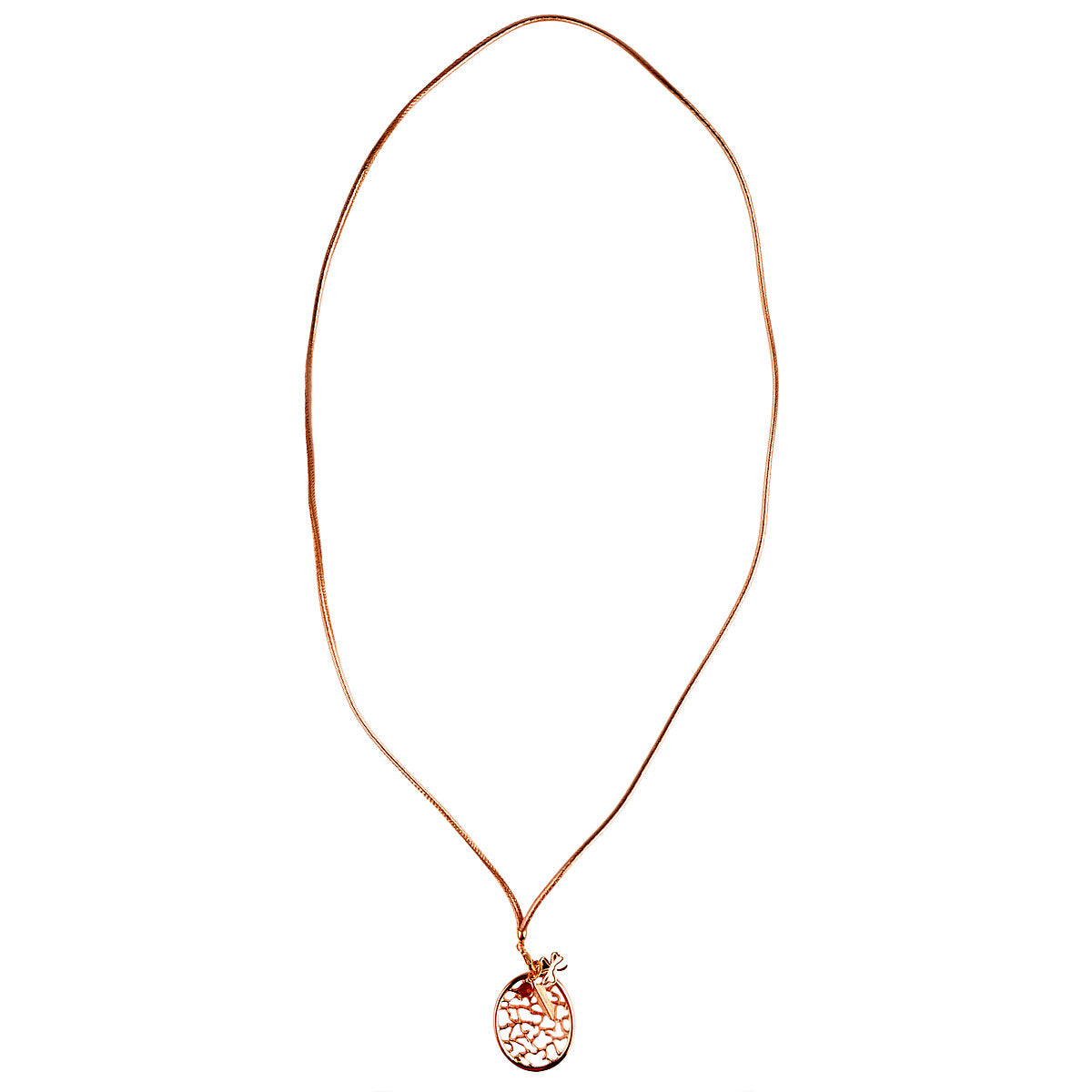 KATHY Jewels Kette Coral in RosÃ©gold