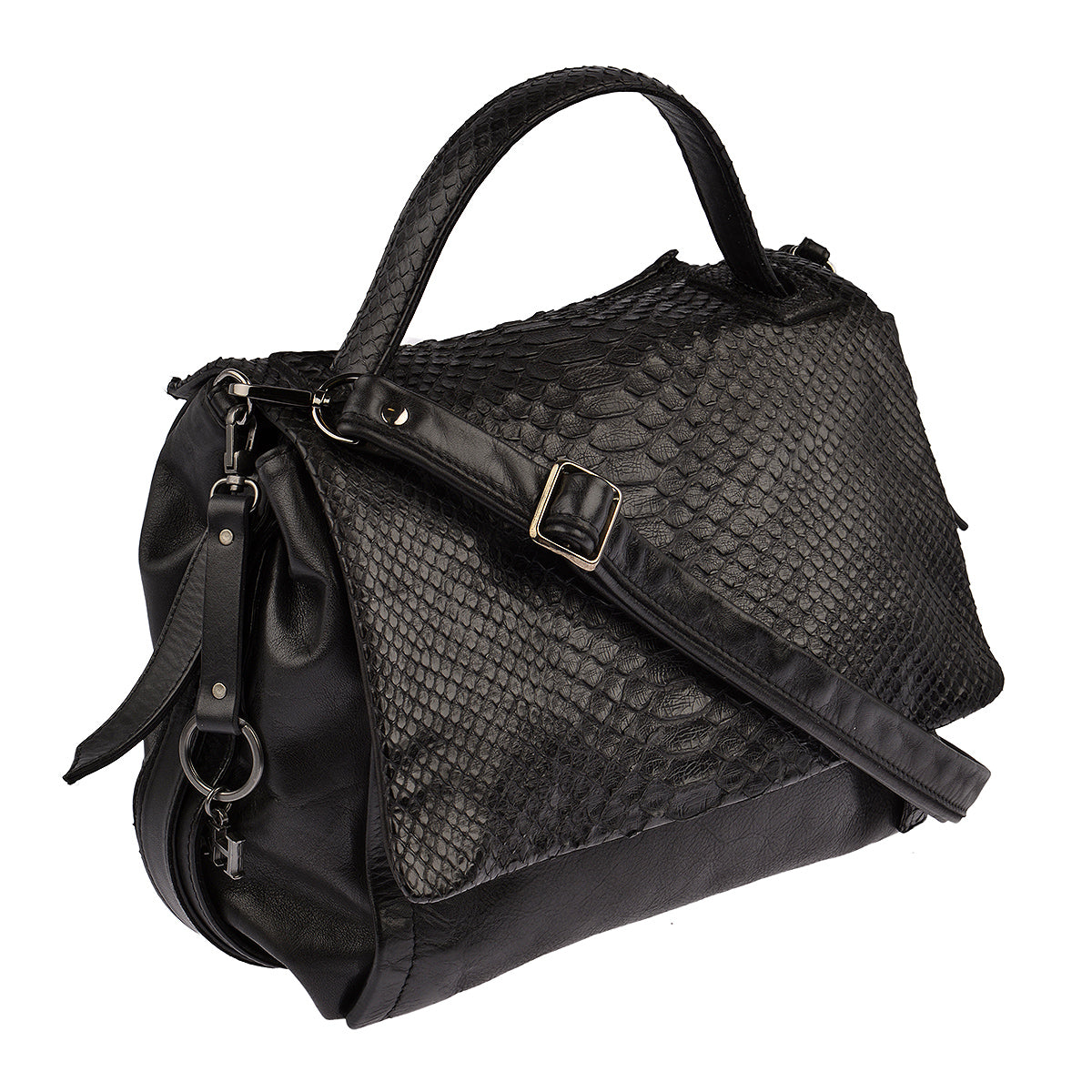 Reptile's House Handtasche RUM in Schwarz