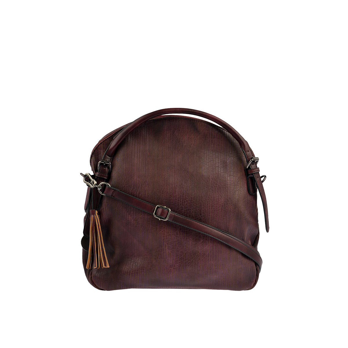 SURI FREY Handtasche Audrey Linecut in Bordeaux