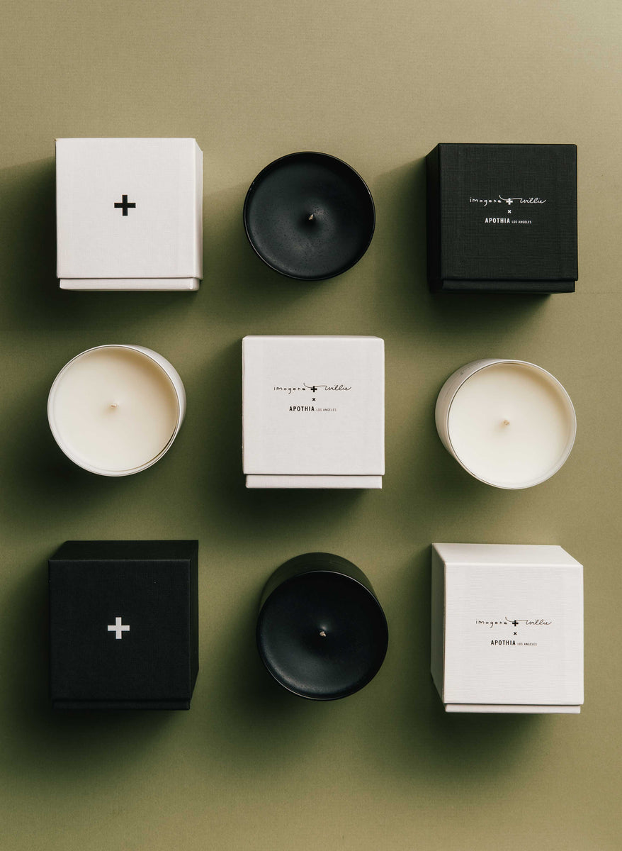 the plus candle set