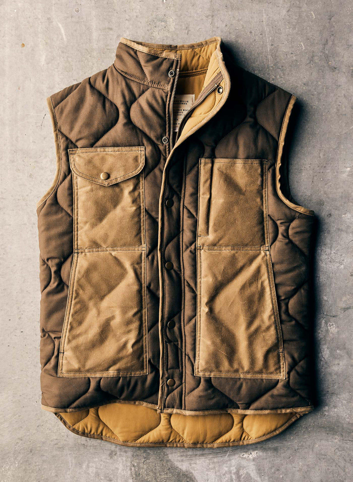 CAMIEL FORTGENS 21aw QUILTED VEST DOWN - ベスト