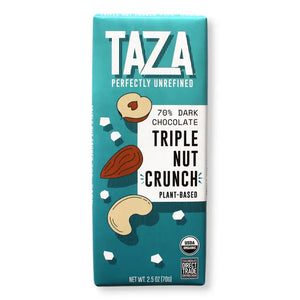 Taza Chocolate Triple Nut Crunch - BESTIES Vegan Paradise - Chocolate Crunch