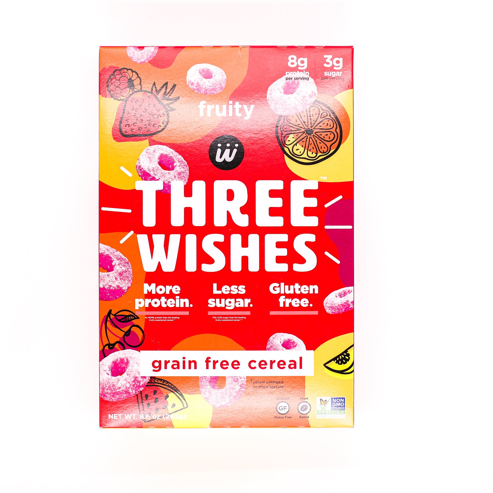 Three Wishes Pumpkin Spice Grain Free Cereal - 8.6 oz