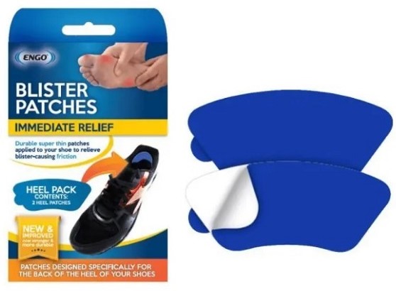 Engo Heel Blister Patches - 2 Pack
