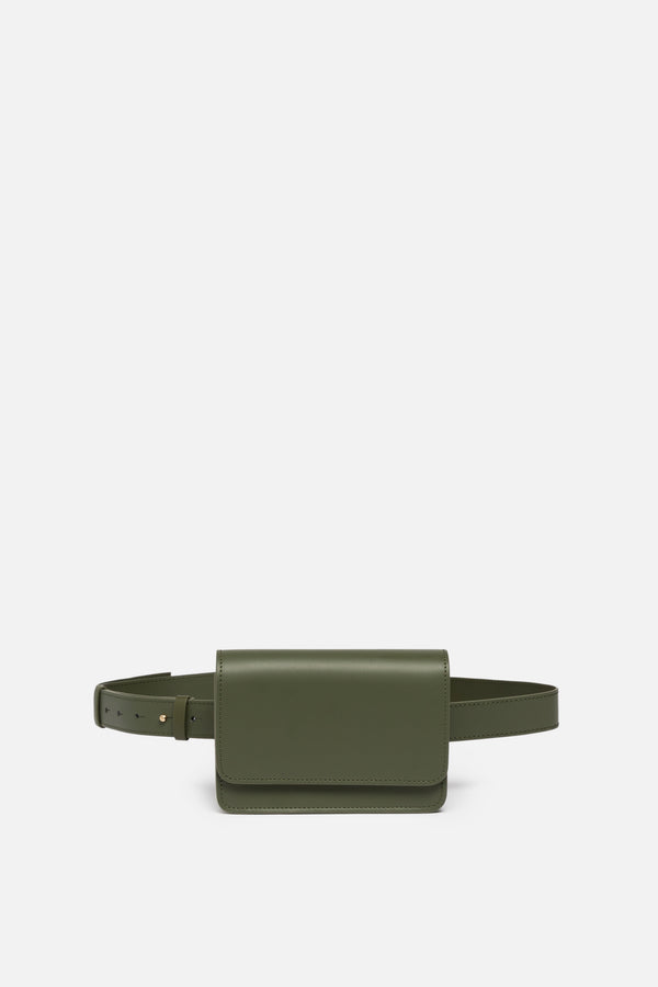 Edgar leather belt bag - Black | Sklep oakstall.com