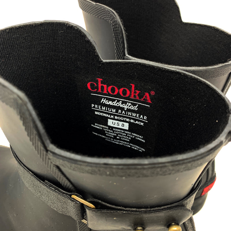 chooka sidewalk waterproof rain bootie