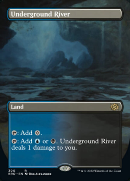 Underground River (Borderless Alternate Art) [The Brothers' War