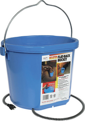 Plastic Flatback Heated Bucket