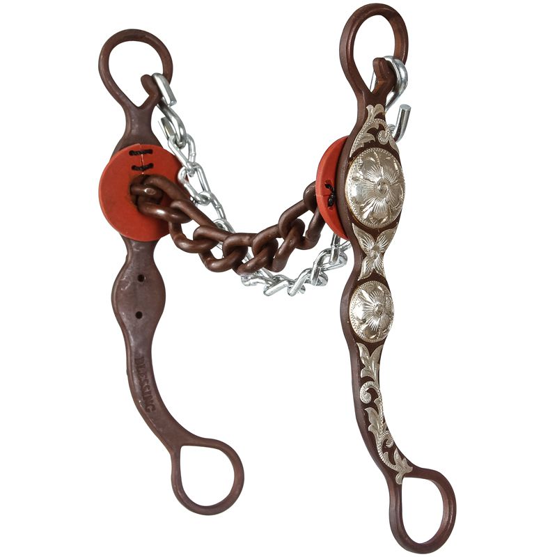 Image of Blessing Bits Antique Swept Back Chain Mouth Bit