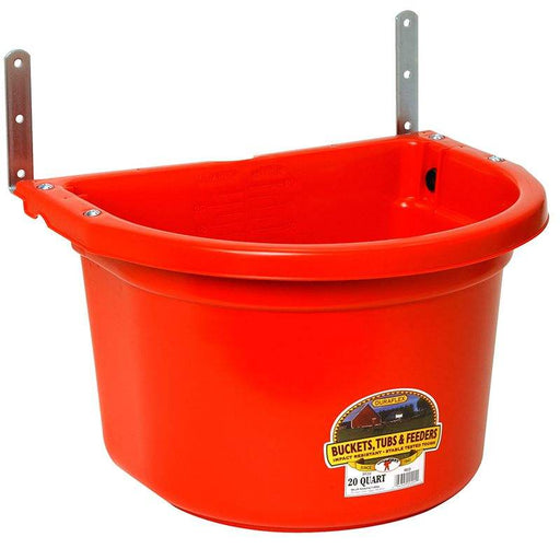 Little Giant 3 Quart Enclosed Feed Scoop Hot Pink