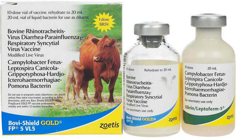 Zoetis Animal Health Bovi-Shield Gold FP 5VL5