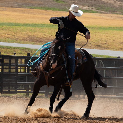 Miles Baker - Horseman