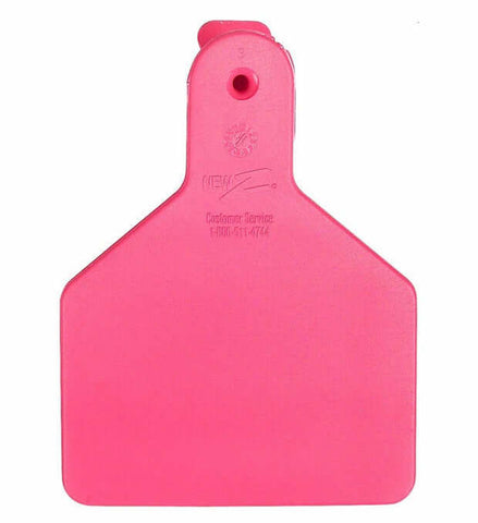 Datamars Z Tags 1-piece Pink Blank Calf Tag 25pk