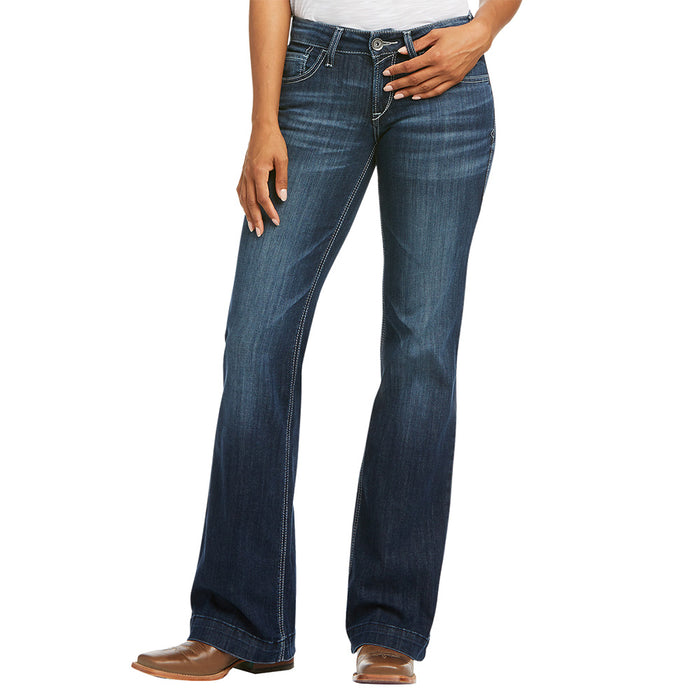 Women's Ariat Trouser Mid Rise Melanie Jeans | Ariat | NRS