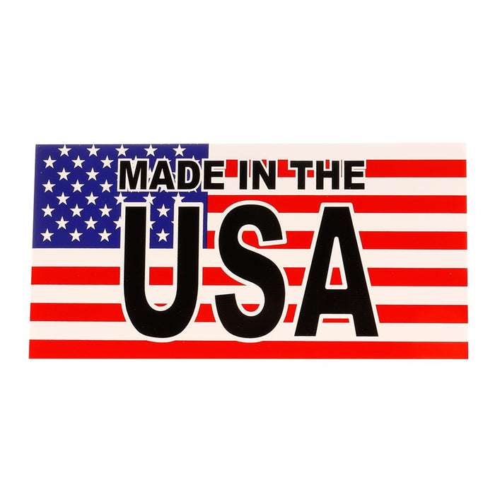 Ruffin Flag Company in.Made In The USAin. Flag Sticker