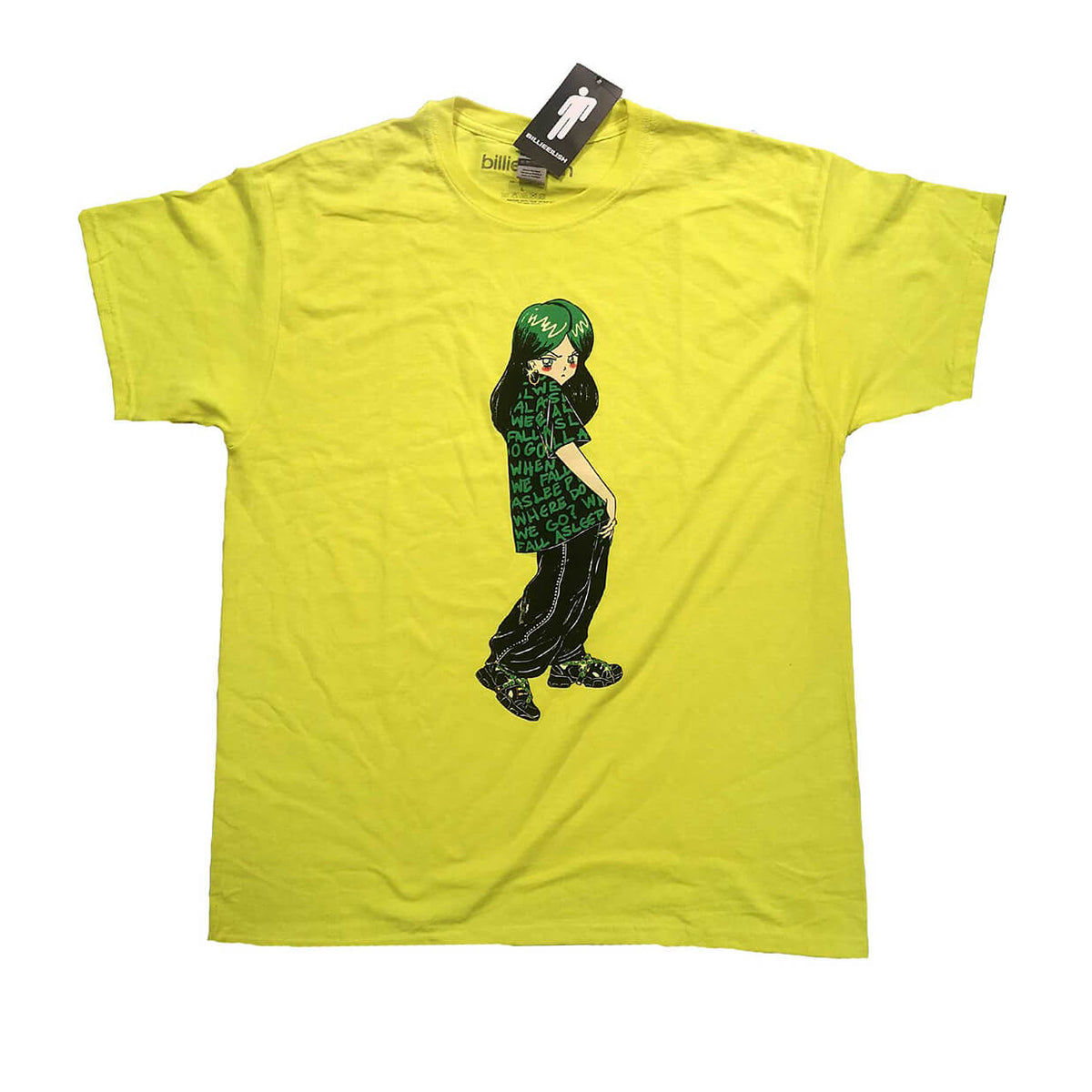 Billie Eilish : Anime Billie - T-Shirt - The Record Hub
