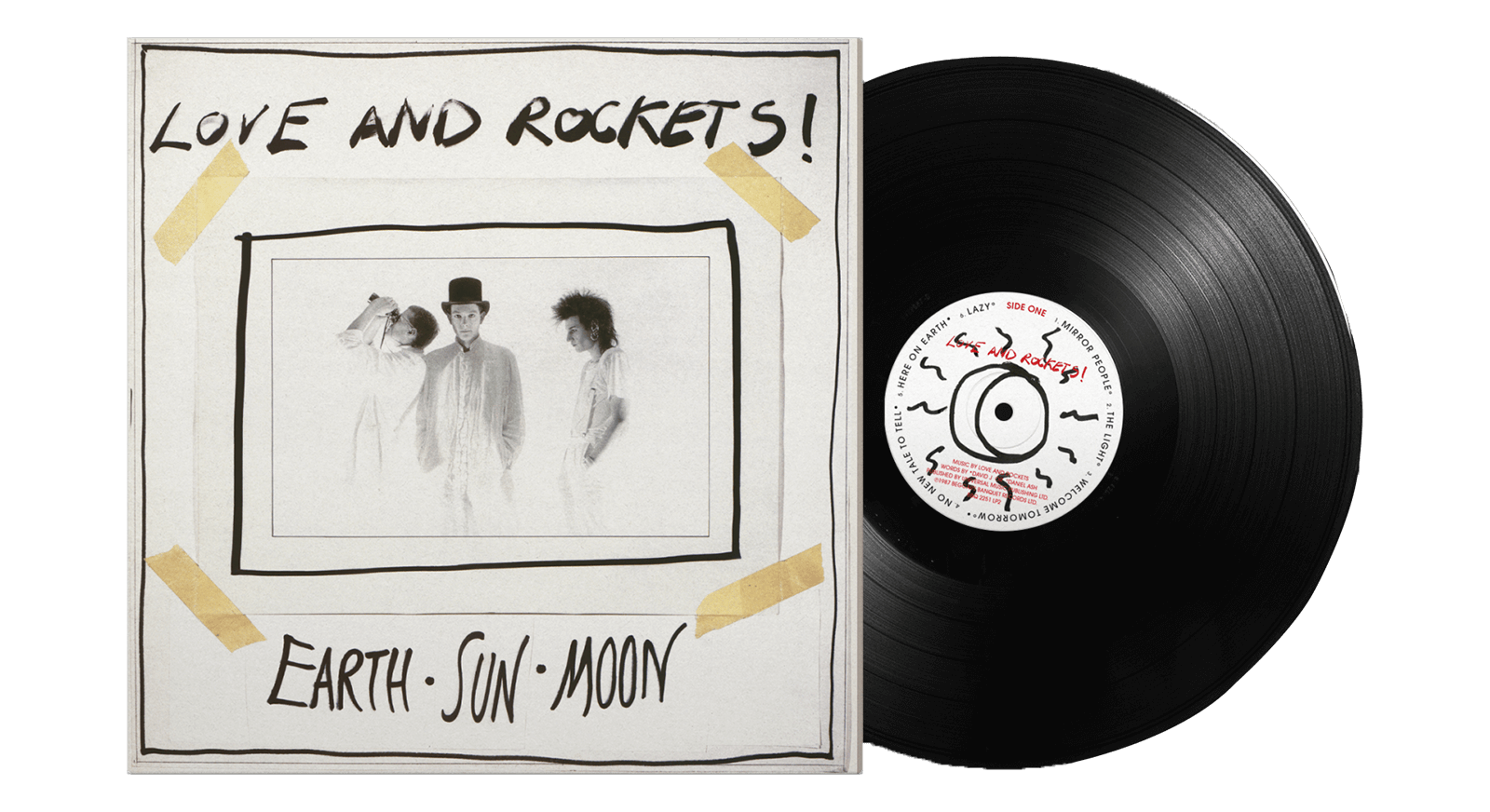 Vinyl Love and Rockets Earth Sun Moon The Record Hub