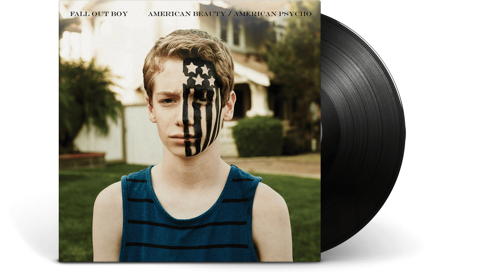 Gripsweat Fall Out Boy American Beauty American Psycho Vinyl Lp Ice Blue Colored New