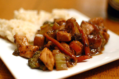 Serrano Honey Chicken Stir-Fry