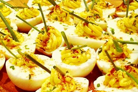 Truffled Deviled Eggs