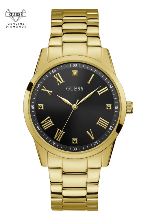 GUESS+Horizon+Mens+Analogue+24hr+Chronograph+Blue+Dial+Fashion+Watch+W0379G3  for sale online