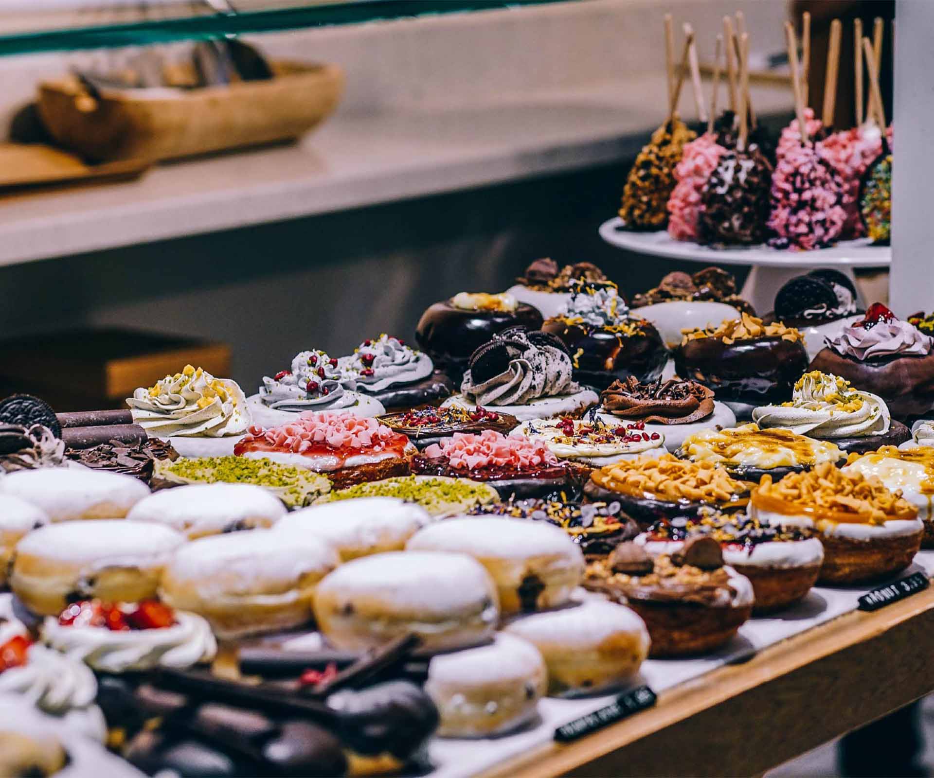 A table filled with sweet treats