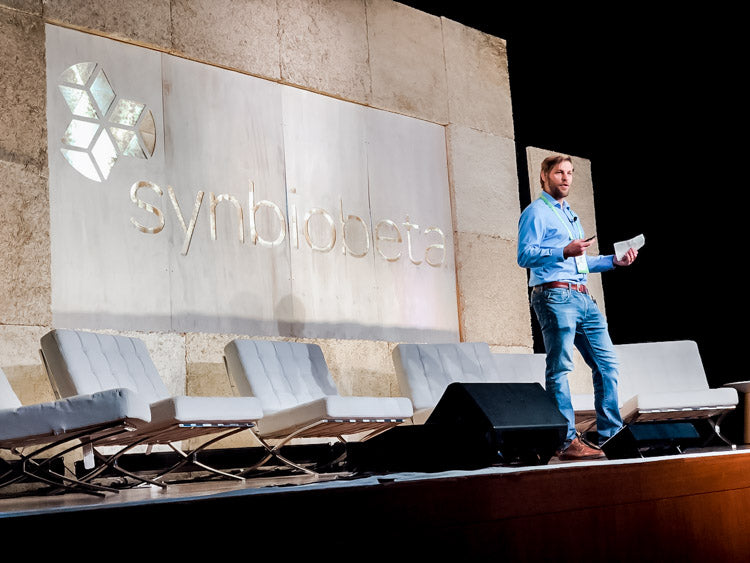 Zack Abbott speaks at SynBioBeta